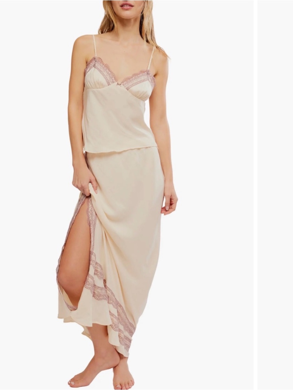 Free People Intimately Wish You Were Here Slip Set